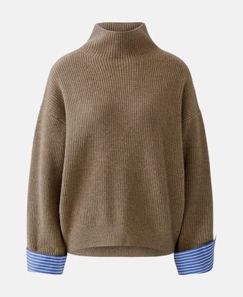 Wool-blend pullover