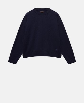 Wool-blend pullover