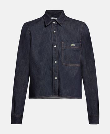 Denim blouse