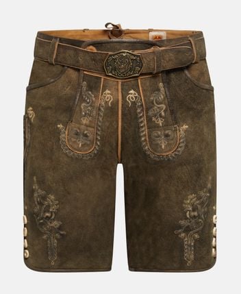 Traditional leather shorts