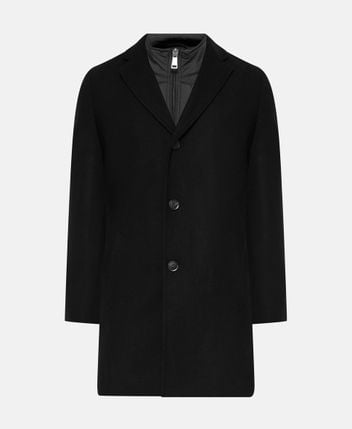 Wool-blend coat Fisichella