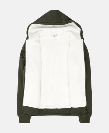 Hooded sweat jacket Lake