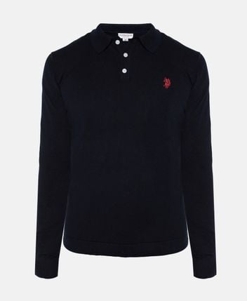 Knitted polo shirt Carlu