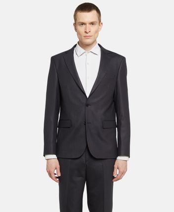 Wool-blend suit