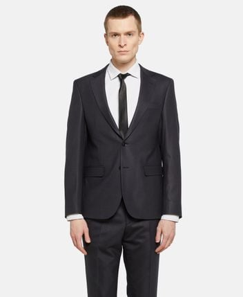 Wool-blend suit