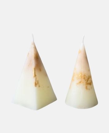 Candles, set of 2 Glamour