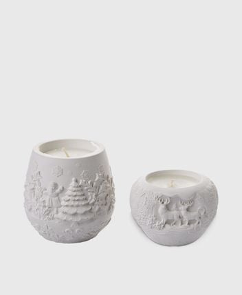 Candles, set of 2