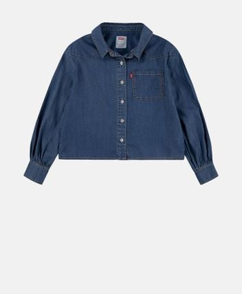 Denim blouse