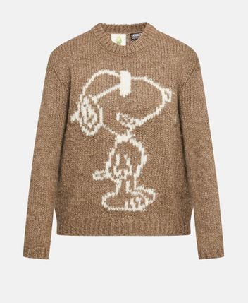 Wool-blend pullover