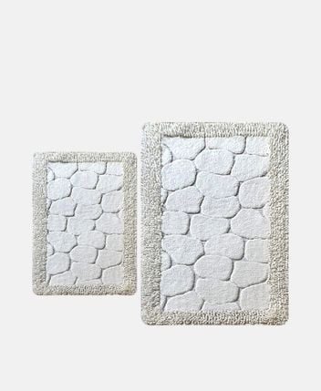 Bath mat set Stone