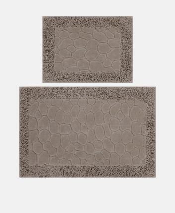 Bath mat set Stone