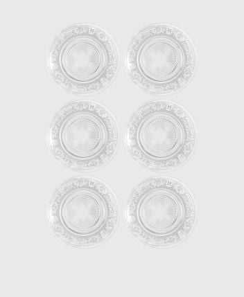 Plates, set of 6 Imperial