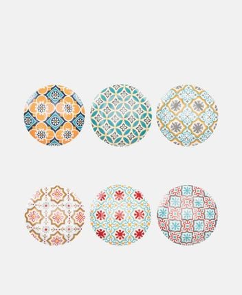 Plates, set of 6 Valladolid