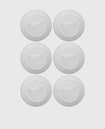 Dinner plates, set of 6 Baita Acqua