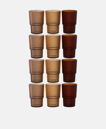 Glasses set, 12 pcs. Unico