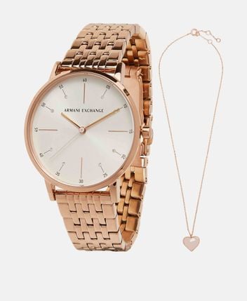 Watch and necklace set Lola