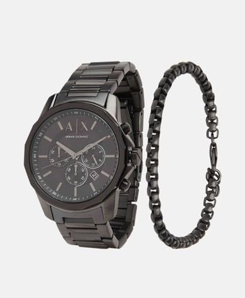 Watch and bracelets set Banks