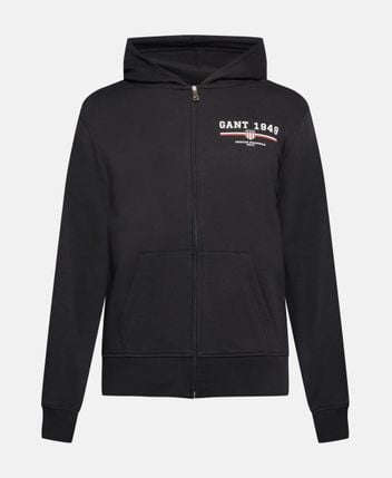 Hooded sweat jacket Graphic