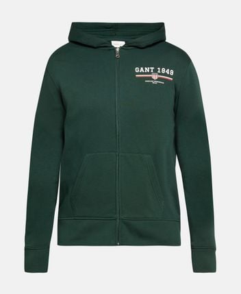 Hooded sweat jacket Graphic