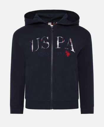 Hooded sweat jacket