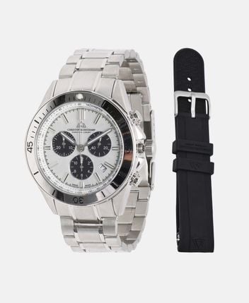 Chronograph with interchaneable strap Stratos