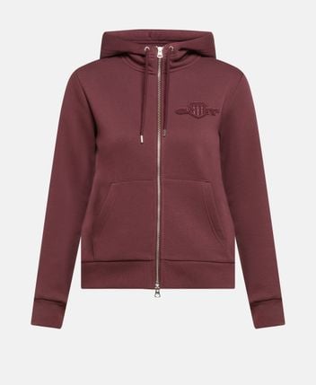 Hooded sweat jacket