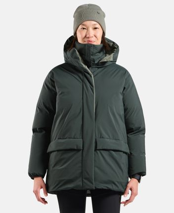 Reversible down jacket