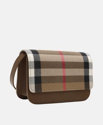Leather cross body bag Madison