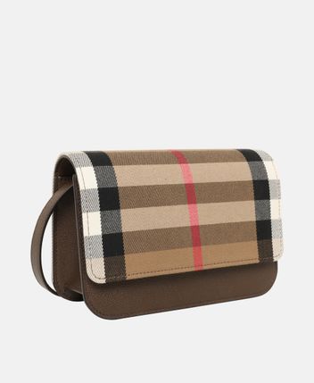 Leather cross body bag