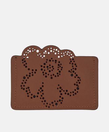 Leather card holder Imprint