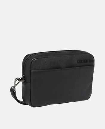 Leather wash bag