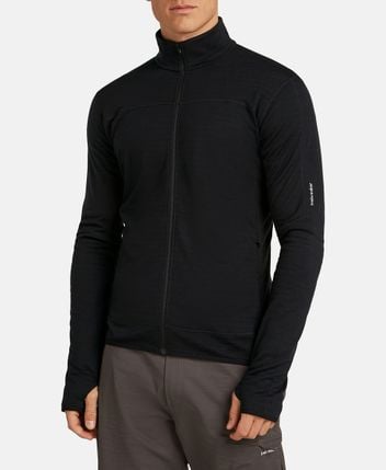 Wool mid-layer jacket