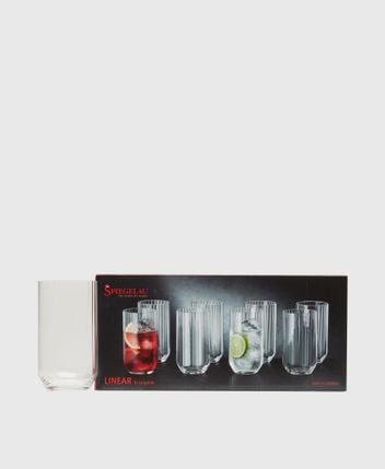 Glasses set, 8 pcs Linear
