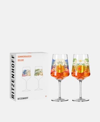Aperitif glasses, set of 2 Sommerrausch Deluxe