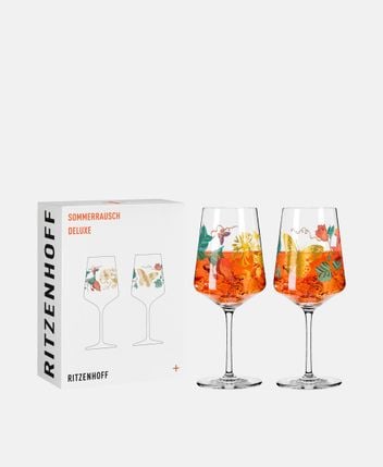 Aperitif glasses, set of 2 Sommerrausch Deluxe