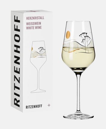 Wine glass Herzkristall