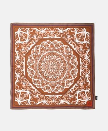 Silk square scarf