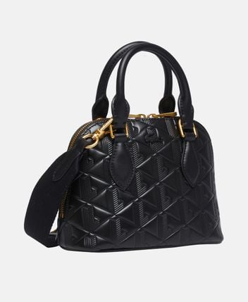 Leather handbag Bugatti