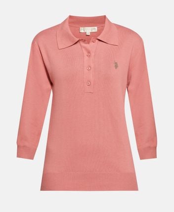 Knitted polo shirt Shaye