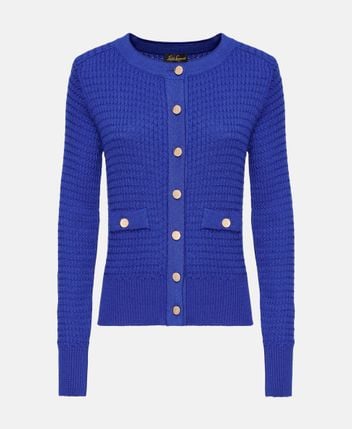 Wool-blend cardigan