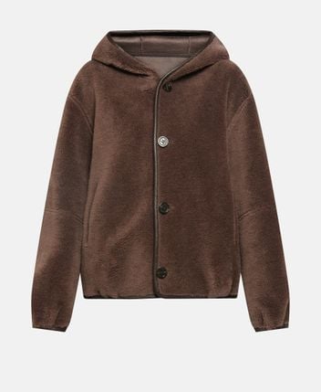 Reversible wool jacket Natacha