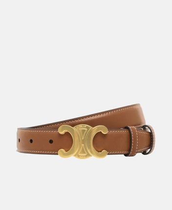 Leather belt Triomphe