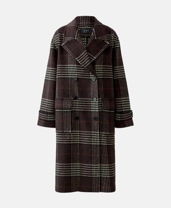 Wool-blend coat