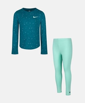 Long-sleeved shirt and leggings set