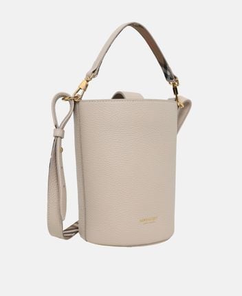Leather bucketbag