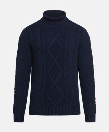 Wool pullover Argyle
