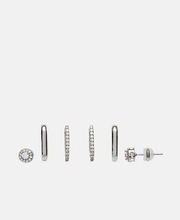Stud earrings, set of 3 Adeline