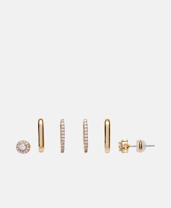 Stud earrings, set of 3 Adeline