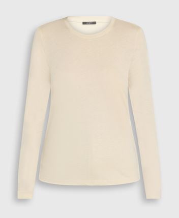 Silk-blend t-shirt