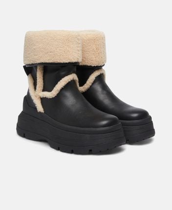 Platform ankle boots Olympia Fold
